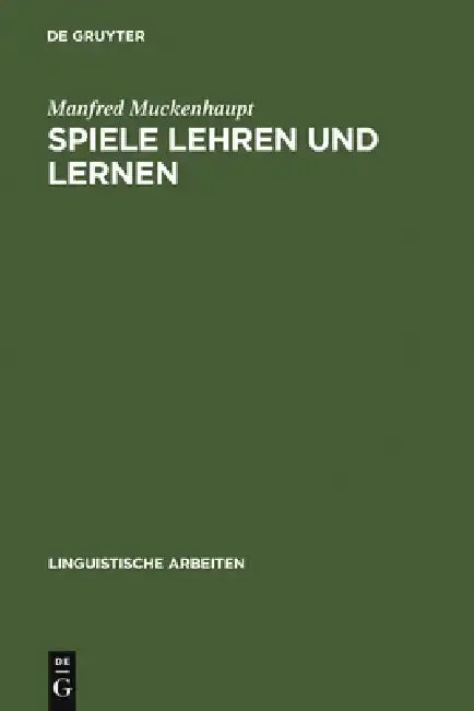 Cover of Spiele lehren und lernen