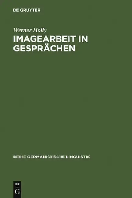 Cover of Imagearbeit in Gesprächen