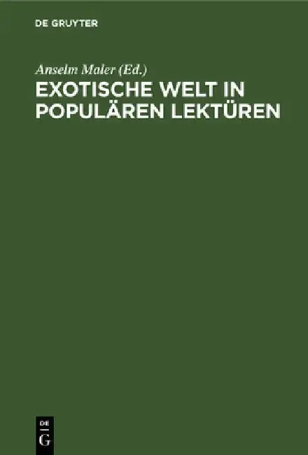 Cover of Exotische Welt in populären Lektüren
