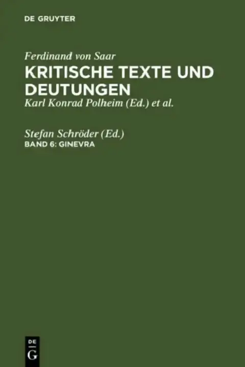 Cover of Ginevra