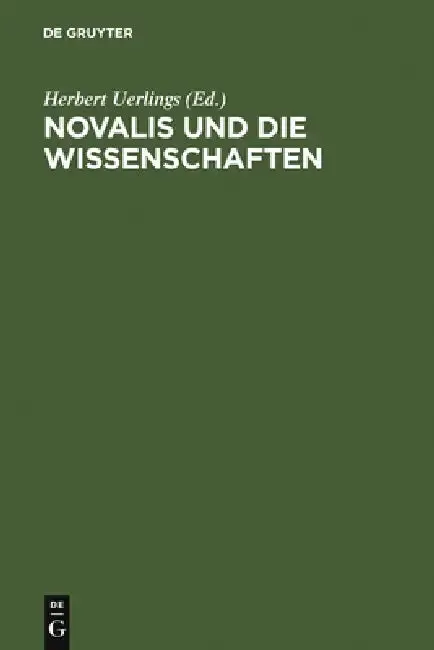 Cover of Novalis und die Wissenschaften