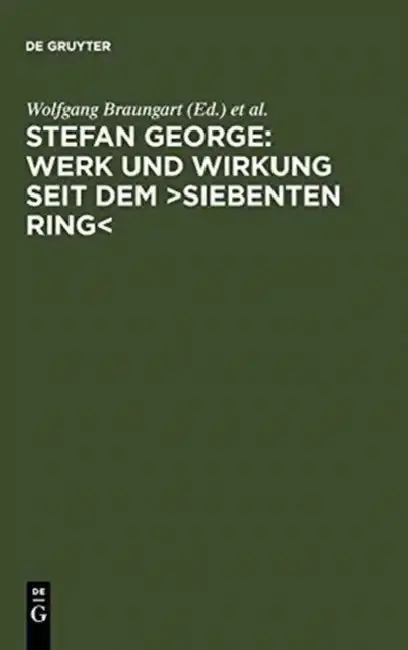 Cover of Stefan George