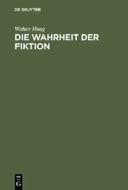 Cover of Die Wahrheit der Fiktion