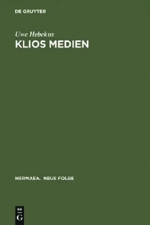 Cover of Klios Medien