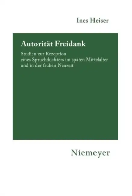 Cover of Autorität Freidank