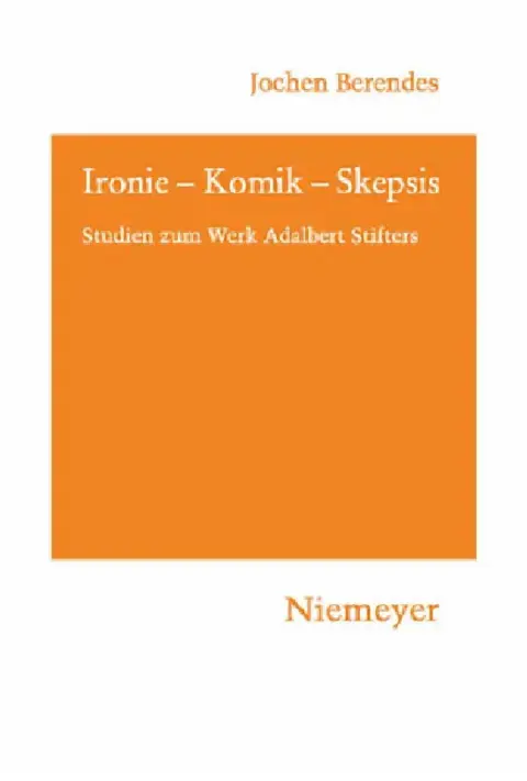 Cover of Ironie - Komik - Skepsis