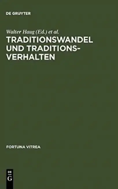 Cover of Traditionswandel und Traditionsverhalten