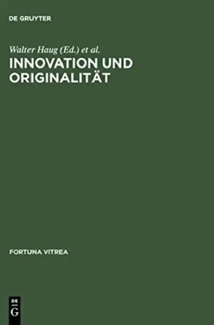 Cover of Innovation Und Originalität