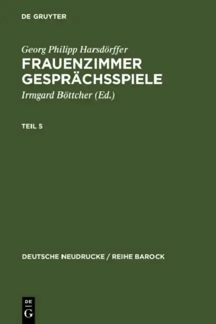 Cover of Frauenzimmer Gesprächsspiele Teil 5
