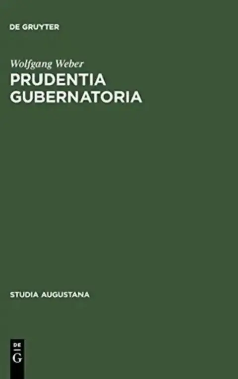 Cover of Prudentia gubernatoria