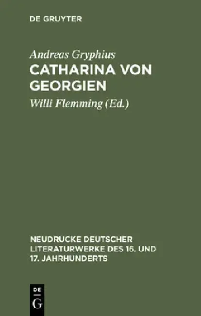 Cover of Catharina von Georgien