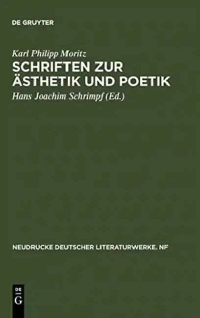 Cover of Schriften Zur Asthetik Und Poetik