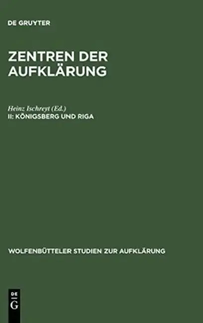 Cover of Königsberg Und Riga