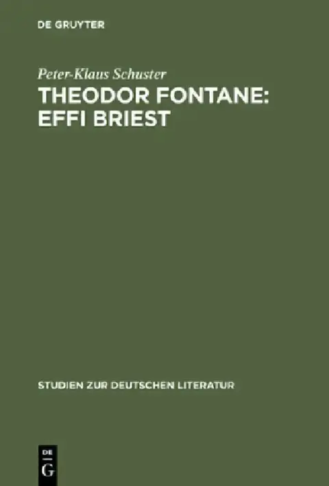 Cover of Theodor Fontane