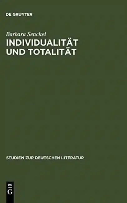Cover of Individualität und Totalität