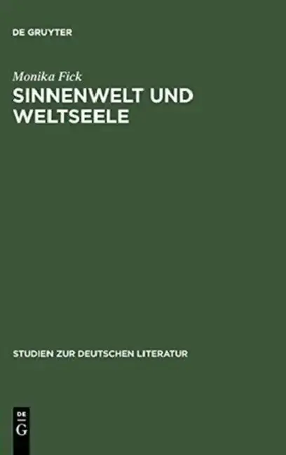 Cover of Sinnenwelt und Weltseele