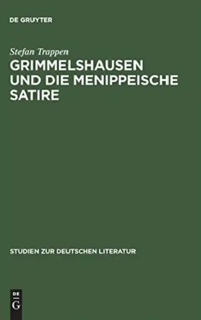 Cover of Grimmelshausen und die menippeische Satire
