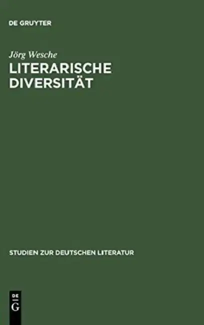 Cover of Literarische Diversität