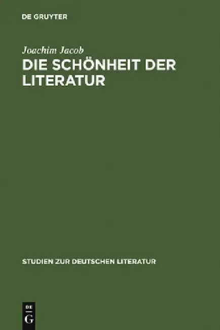 Cover of Die Schönheit der Literatur
