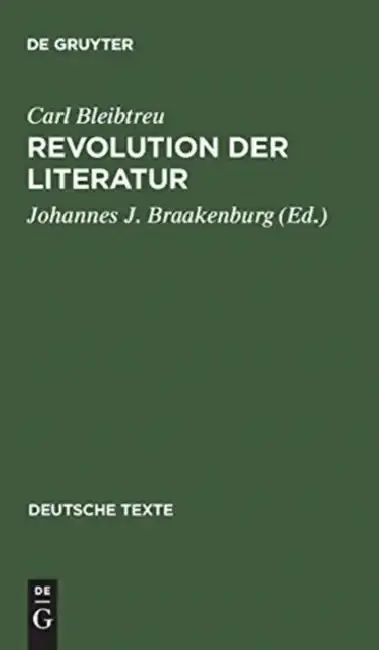 Cover of Revolution der Literatur