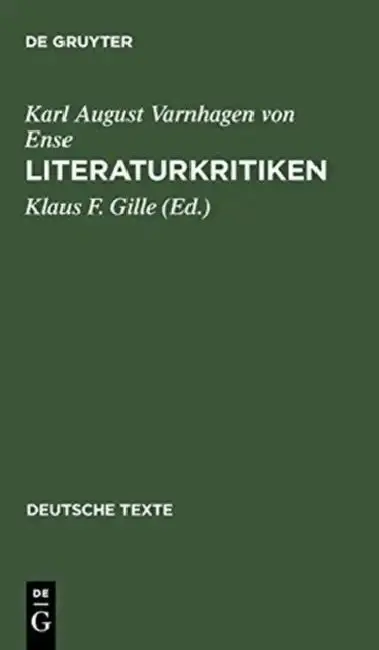 Cover of Literaturkritiken