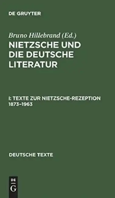Cover of Texte Zur Nietzsche-Rezeption 1873-1963