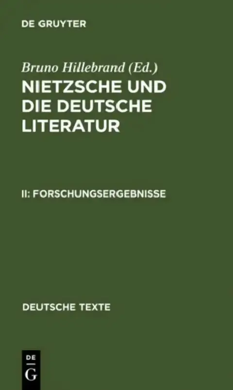 Cover of Forschungsergebnisse