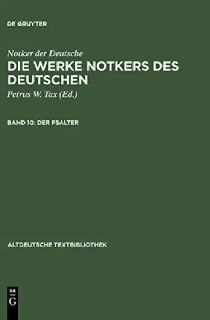 Cover of Der Psalter