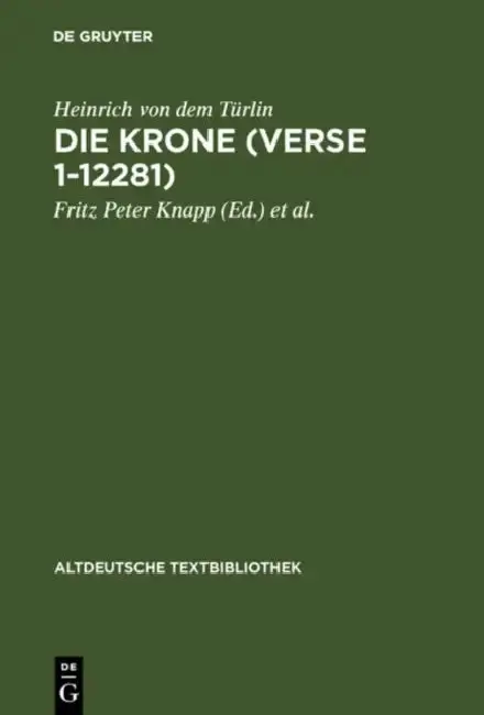 Cover of Die Krone (Verse 1-12281)