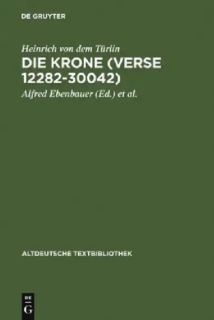 Cover of Die Krone (Verse 12282-30042)