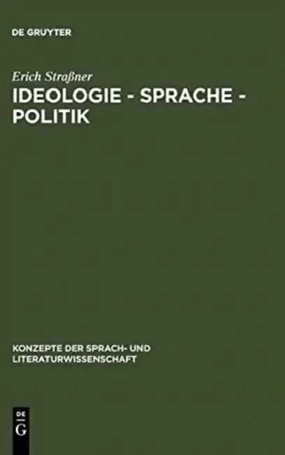 Cover of Ideologie - Sprache - Politik