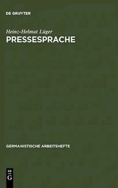 Cover of Pressesprache