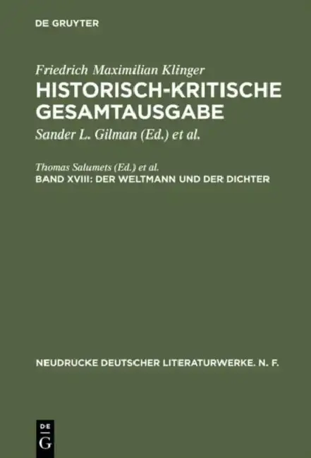 Cover of Der Weltmann Und der Dichter