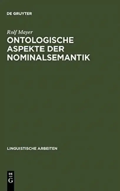 Cover of Ontologische Aspekte Der Nominalsemantik