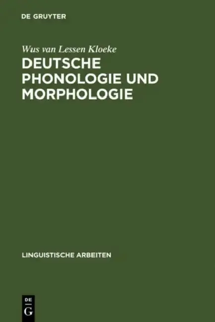 Cover of Deutsche Phonologie und Morphologie