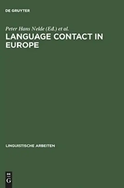Cover of Language Contact in Europe
