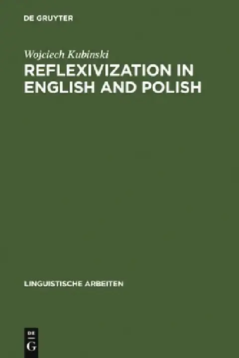 Cover of Reflexivization in English and Polish