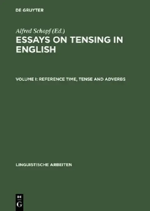 Cover of Reference Time, Tense and Adverbs