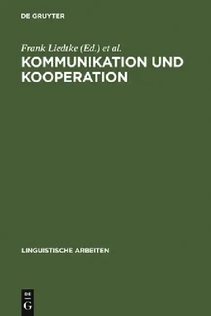 Cover of Kommunikation und Kooperation