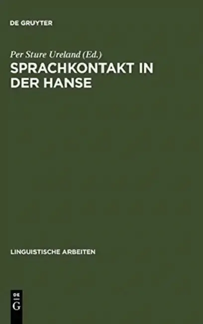 Cover of Sprachkontakt in der Hanse