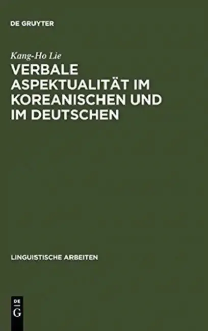 Cover of Verbale Aspektualität im Koreanischen und im Deutschen