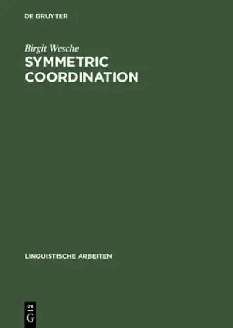 Cover of Symmetric Coordination