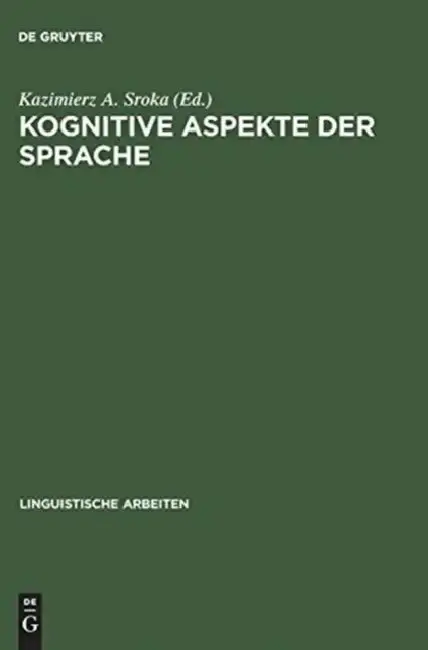 Cover of Kognitive Aspekte der Sprache