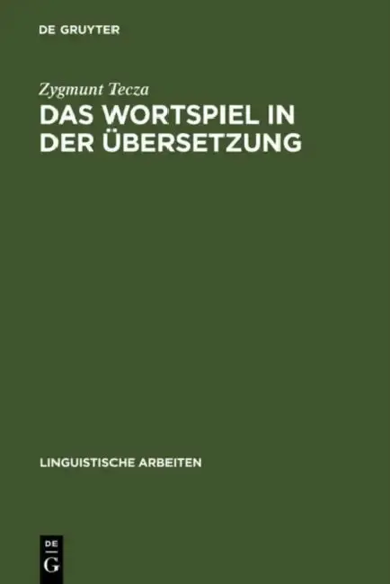 Cover of Das Wortspiel in der Übersetzung