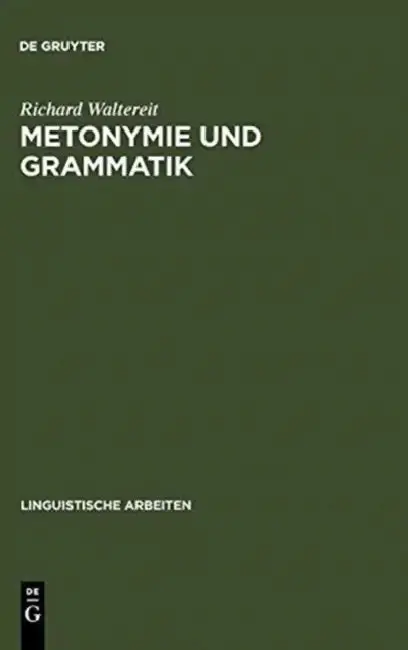 Cover of Metonymie und Grammatik
