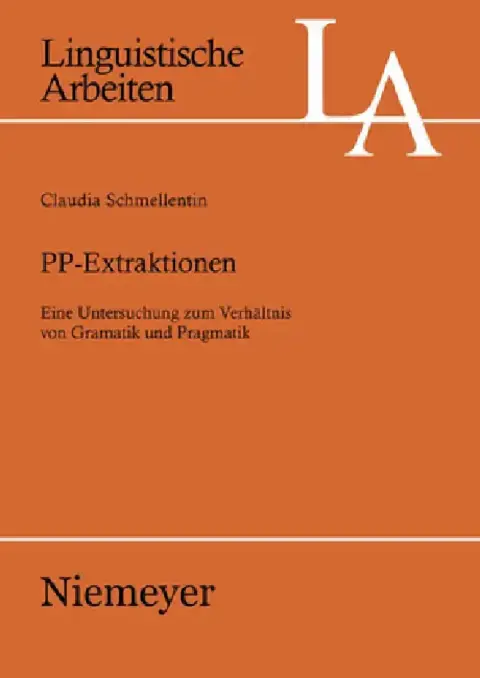 Cover of PP-Extraktionen