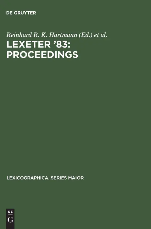 Cover of LEXeter '83