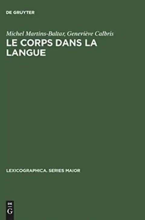 Cover of Le Corps Dans La Langue