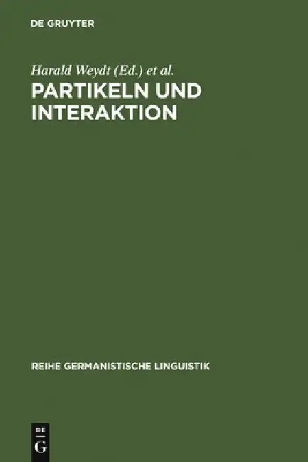 Cover of Partikeln und Interaktion