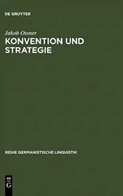 Cover of Konvention und Strategie